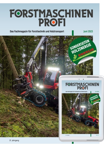 FORSTMASCHINEN-PROFI/Holzenergie – Abonnement als Druck- mit Digitalausgabe, Lieferung in Deutschland